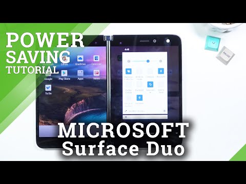 How to Turn On Power Saving Mode on MICROSOFT Surface Duo - Enable Battery Saver