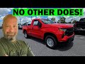 No Other Work Truck Offers This Feature And Why The 2025 Silverado WT Is A BEST Buy