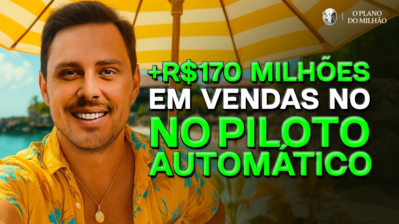 Ele fez R$ 170 Milhões no PILOTO AUTOMÁTICO | O Plano do Milhão de Hugo Nicchio #14