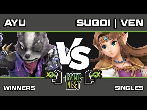 Game Nest Smash It Up: Ayu (Wolf) vs Sugoi | Ven (Zelda) - Winners Round 2 [Offstream]