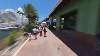 St. Thomas Cruise Port: High-Speed Tour & Slow-Mo Ship and Windmill Magic!