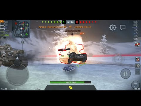 World of Tank Churchill VII - 2 Kill |Heavy Tank |WoT Blitz Replay|