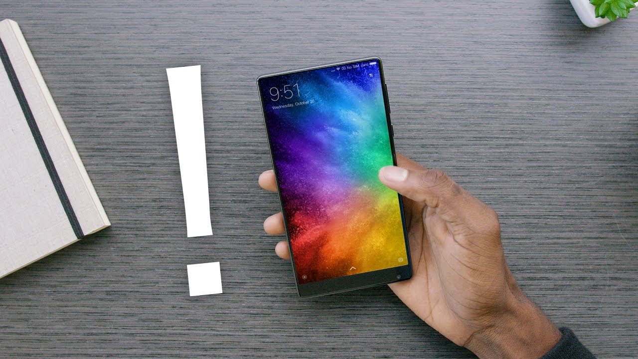 The Bezel-less Smartphone: Xiaomi Mi Mix!