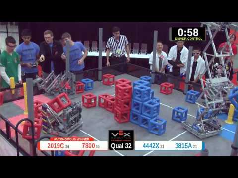 2015 VRC Arts Q32 - 2019C 7800 vs 4442X 3815A - 48 to 23 - VEX Worlds 2015 - Arts Division