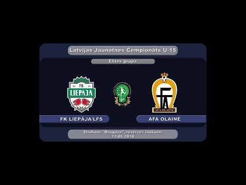 U-15 FK Liepāja/LFS - AFA Olaine (Latvijas Jaunatnes Čempionāts)