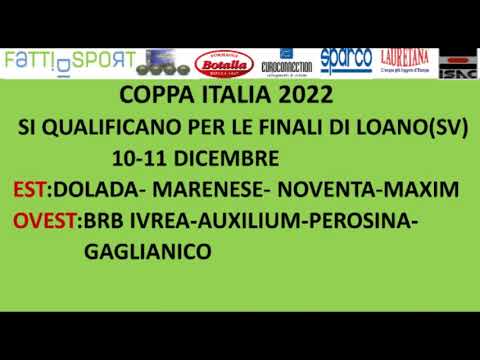Bocce : Risultati 3° Turno Coppa Italia  e  Griglia Squadra Qualificate per la Finale
