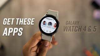 OMG! These Apps Work on Galaxy Watch 4 and Watch 5...