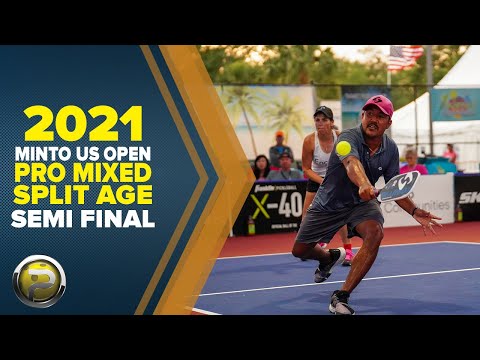 PRO Mixed SPLIT-AGE SEMIFINAL - Tereschenko/Moore vs Welsher/Farias - 2021 US Open