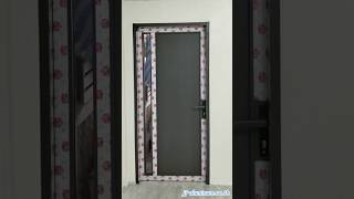 ชุดประตูหน้าบ้าน บานเปิดวงกบแบบมีบังใบ