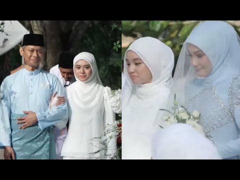 Cantiknya Engku Aleesya Dan Dania Sofea Di Majlis Nikah Erra Fazira Dan Ezwan Zain