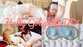 DIY Holly Golightly Eye Mask & Ear Plugs