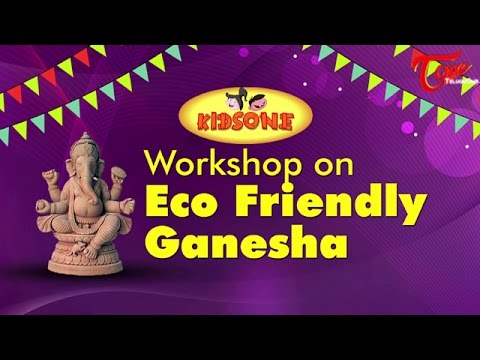 Workshop on Eco Friendly Ganesha | Clay Ganesh Idols Video