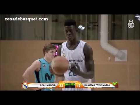LIGA EBA 17/18 | Amar Sylla (Real Madrid B), partido ante Estudiantes B