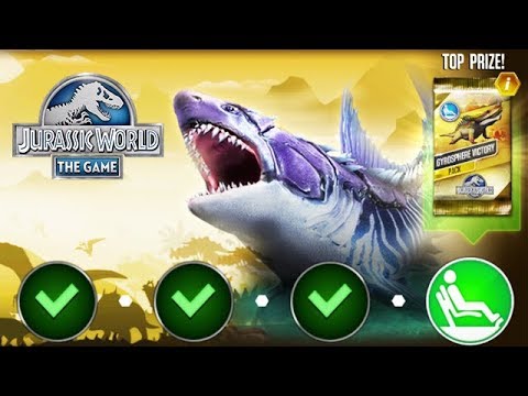 NEW GYROSPHERE VIP VICTORY PACK (JURASSIC WORLD)