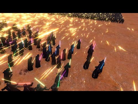 5000 Laser Knight's  vs 10000 German Machine Guns  | Ultimate Epic Battle Simulator |