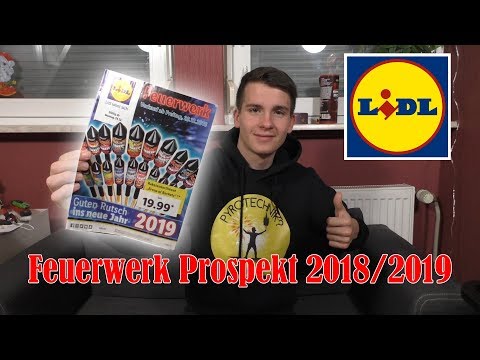 LIDL Feuerwerk Prospekt 2018 | Silvester 2018/2019 [FULL HD]