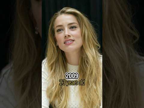 Amber Heard devolution(2024~2004) #shorts