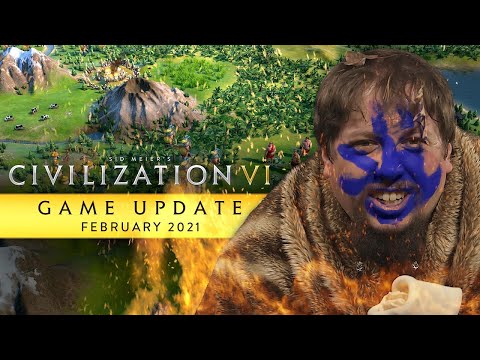 Civilization VI February 2021 free update dev trailer