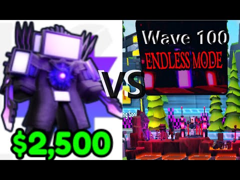 15 Godly Vs Wave 100 In Endless Mode In Skibidi Tower Defense!!