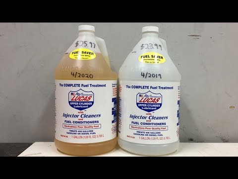 Lucas Fuel Treatment - One Year Update