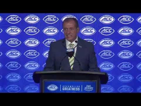ACC's Jim Phillips at Commissioner's Forum during ACC Kickoff
