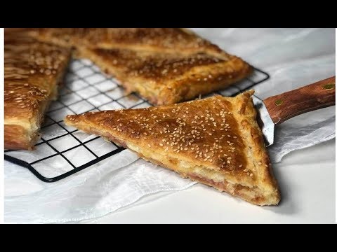 TRIANGOLI RUSTICI DI PIZZA CROCCANTE | IDEA PER ANTIPASTO, BUFFET DELLE FESTE