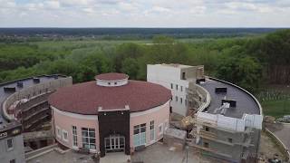 Aerial View of Haditch - Ohel of the Baal Hatanya | הציון הקדוש של בעל התניא, בעיירה האדיטש