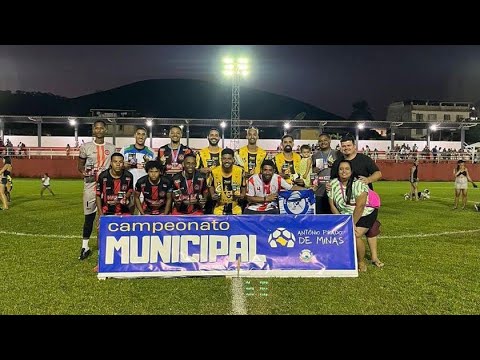Premiação do campeonato municipal de Antônio Prado de Minas