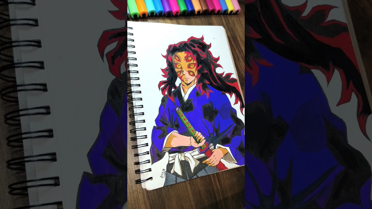 Drawing Kokushibo✨ [Demon Slayer]