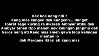 Download lagu Lirik lagu Ndx aka~ Kelingan mantan mp3