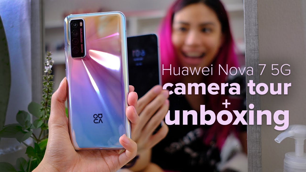 Huawei Nova 7 5G CAMERA TOUR & unboxing: ANOTHER PRETTY NOVA!