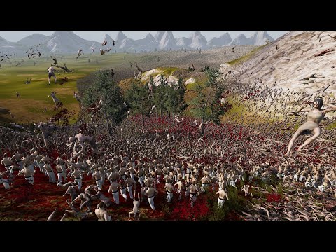 600 Chuck Norris Vs 3 Million Zombies Ultimate Epic Battle Simulator 2