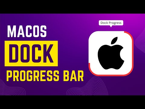 SwiftUI Dock Progress Bar for macOS | Xcode 15 thumbnail