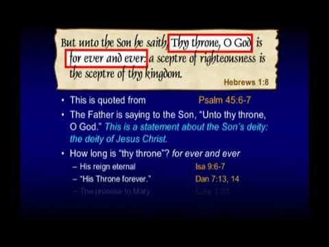 Hebrews Chapter 3 - Doctor Charles Missler