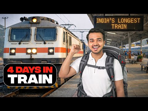 I travelled in the Longest Running Train in India!
