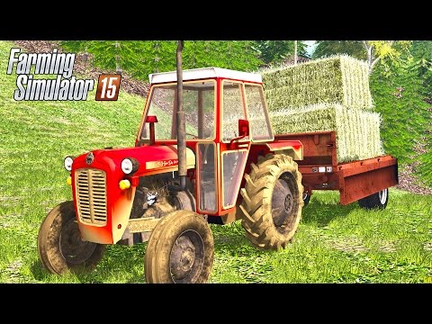 Grass mowing, Baling square bales in South-east Slovenia (UTHv5)