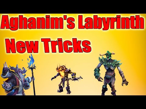 DoTa 2 Aghanim's Labyrinth how to pass lvl 5 after fix! all boss abuse