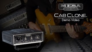 MESA/Boogie CabClone Official Demo Video