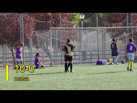 J1. Ciudad de Getafe 10 - ADU Carrascal 0 10-0 Masa