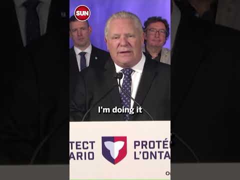 Doug Ford isn't going to Florida this year but isn't telling others to cancel travel plans.