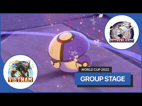 Minh Hunh 🇻🇳 vs Andres Escobosa 🇳🇱 - Group Stage - World Cup of Pokémon VGC 2022