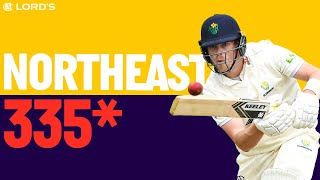 History Is Made | Sam Northeast Hits Sensational 335* | Highest Individual Score at Lord's