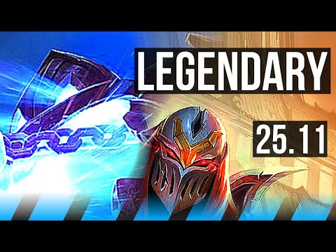 XERATH vs ZED (MID) | 16/2/7, Legendary | EUW Master | 25.11