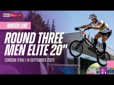 LIVE - Round Three: Men Elite 20" Final | 2025 UCI Trials World Cup