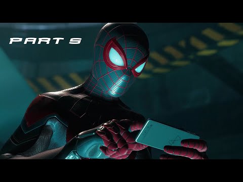SPIDER-MAN MILES MORALES PS5 Walkthrough Gameplay Part 5 - CORPORATE ESPIONAGE (Playstation 5)