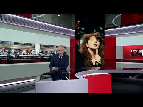 BBC News at Six - Kate Bush and Running Up That Hill at Number 1 - 17 June 2022
