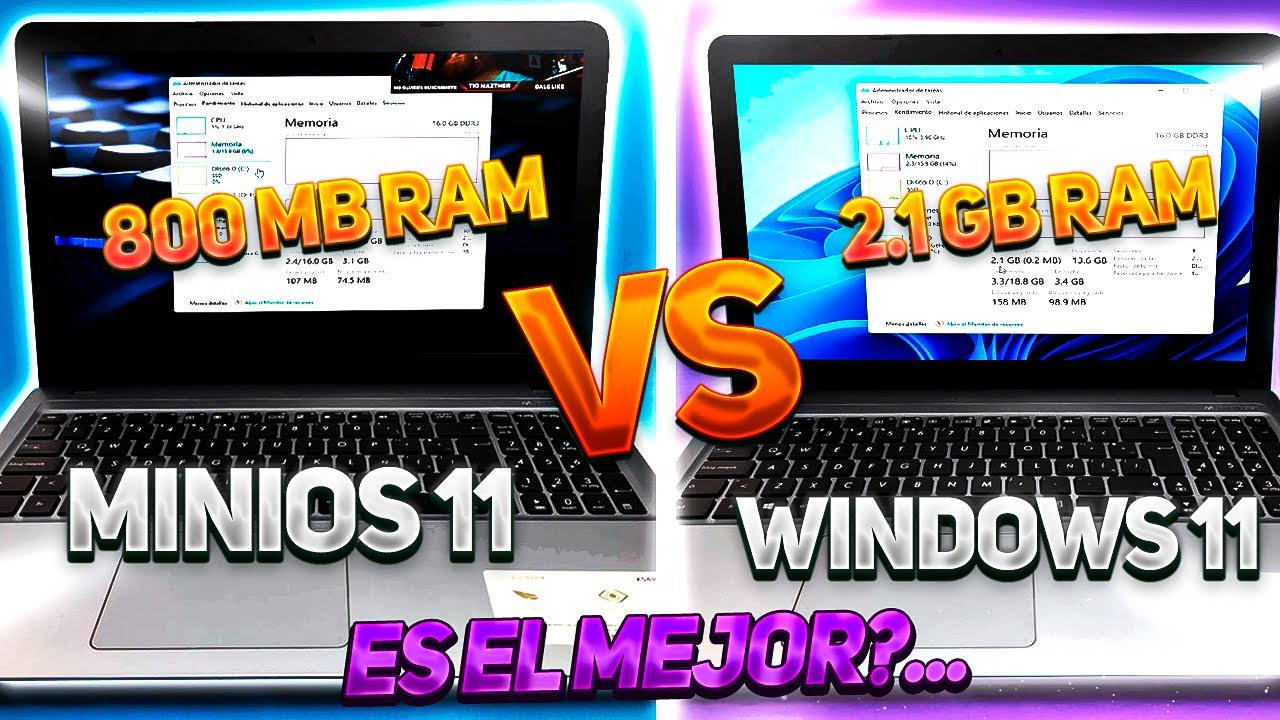 Nuevo MiniOS 11 2022 Ultima Versión VS Windows 11 2021 El MEJOR WINDOWS para mi PC