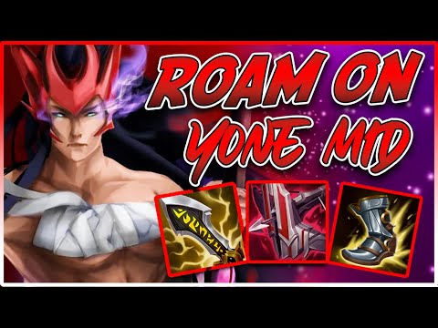 CARRYING MY BOT WITH FLAWLESS ROAMS ON YONE MID - League of Legends