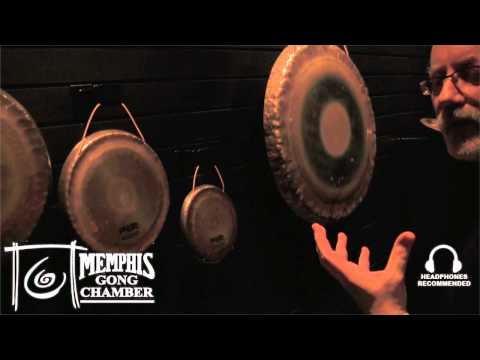 Paiste Accent Gongs - Played by Michael Bettine at Memphis Gong Chamber