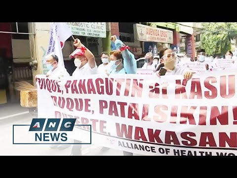 Health workers hold rally to demand proper compensation from gov't | ANC